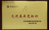 喜报！学院党总支获2024年威尼斯87978797“先进基层党组织”荣誉称号